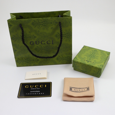 古驰 高档项链盒耳环盒手镯盒 logo首饰盒包装盒袋代发