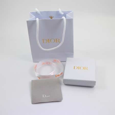 迪奥 高档项链盒耳环盒手镯盒 logo首饰盒包装盒袋代发