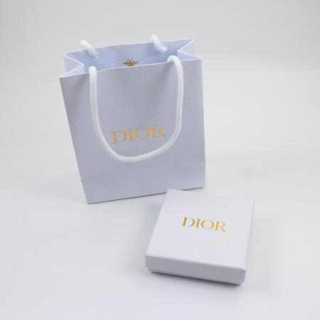 迪奥 高档项链盒耳环盒手镯盒 logo首饰盒包装盒袋代发