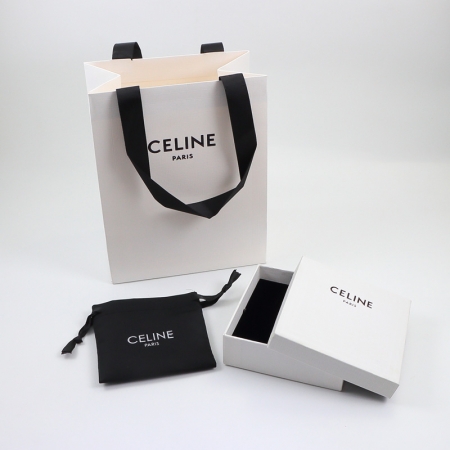赛琳CELINE 高档项链盒耳环盒手镯盒 logo
