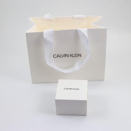 CK 高档项链盒耳环盒手镯盒 logo首饰盒包装盒袋代发